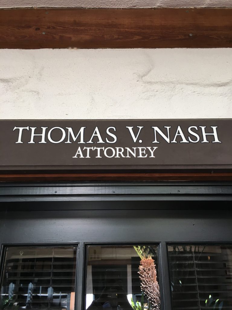 Thomas V Nash Attorney